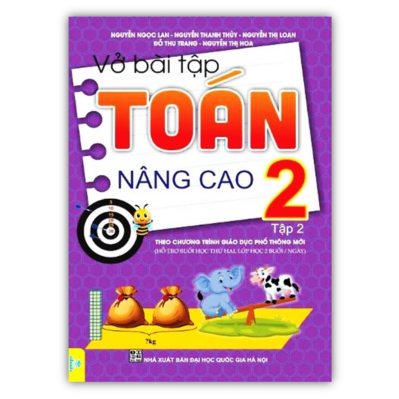 Sách - Vở Bài Tập Toán Nâng Cao 2 - Tập 2 (Theo Chương Trình Giáo Dục Phổ Thông Mới)