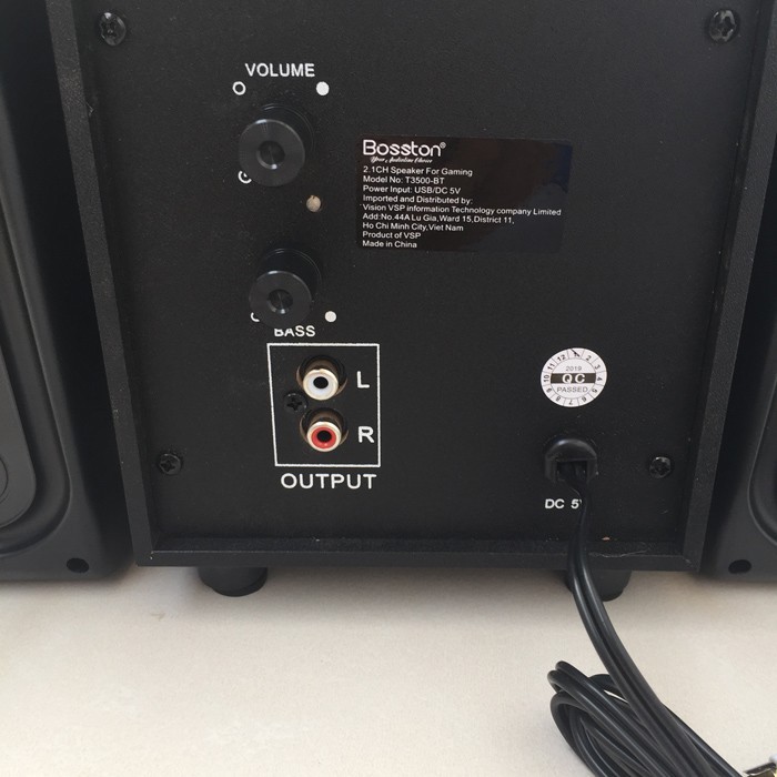 Loa vi tính 2.1 kiêm Bluetooth USB thẻ nhớ Bosston T3500-BT 20W -