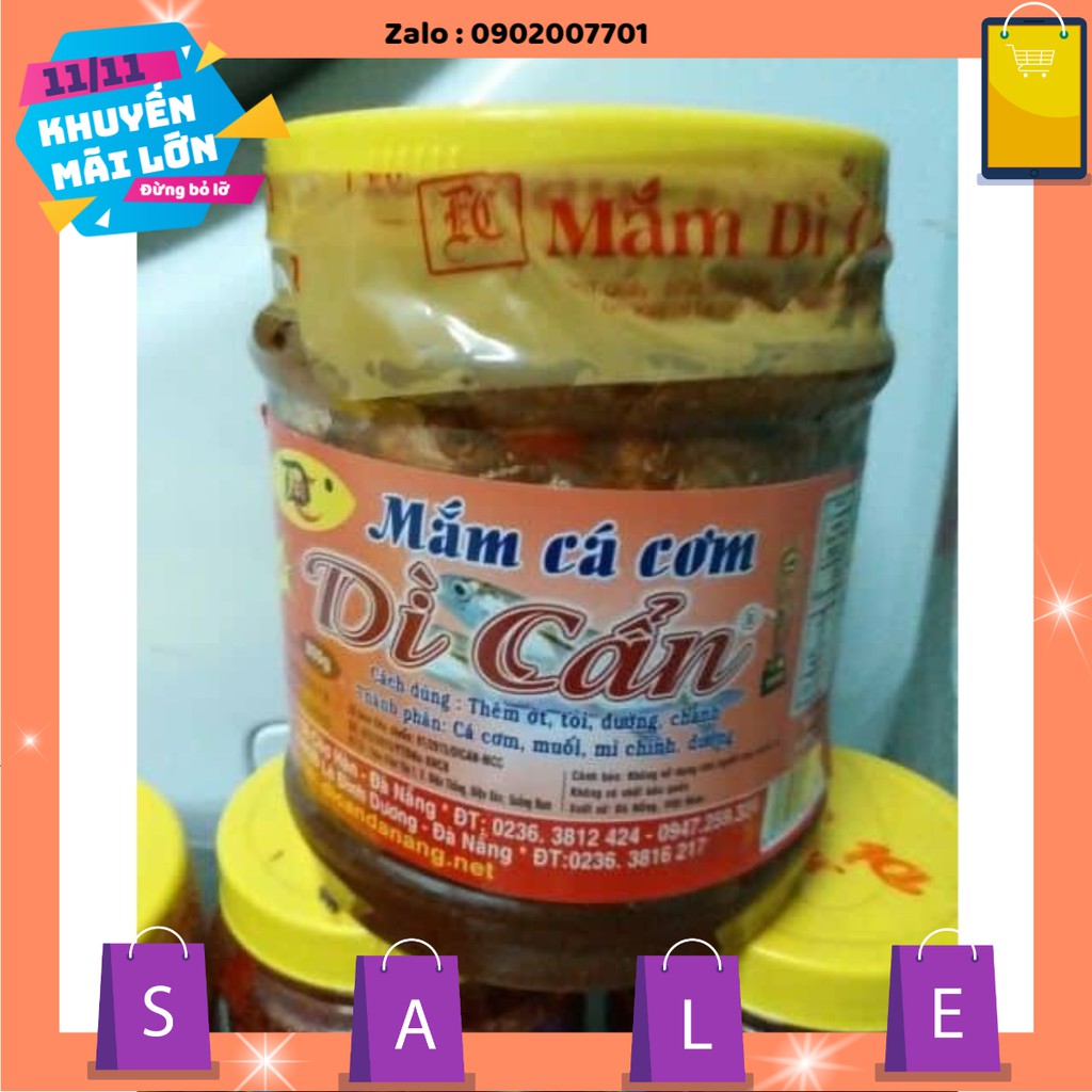 Mắm cá cơm Dì cẩn 500g