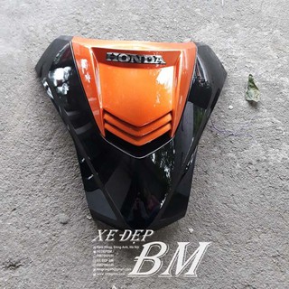 mặt nạ 2 tầng đen cam cho wave A 100 ( NHỰA HONDA CHÍNH HÃNG )