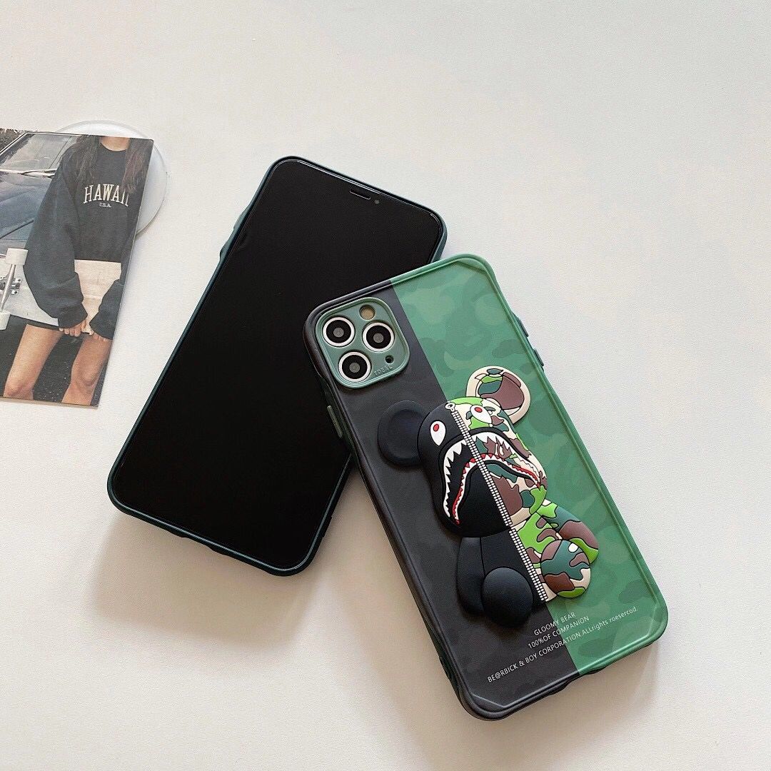 Ốp điện thoại họa tiết hoạt hình 3D cho Iphone 11 Pro Max X Xs Xr Xsmax 6 6s Se 2020 7 8 Plus | BigBuy360 - bigbuy360.vn