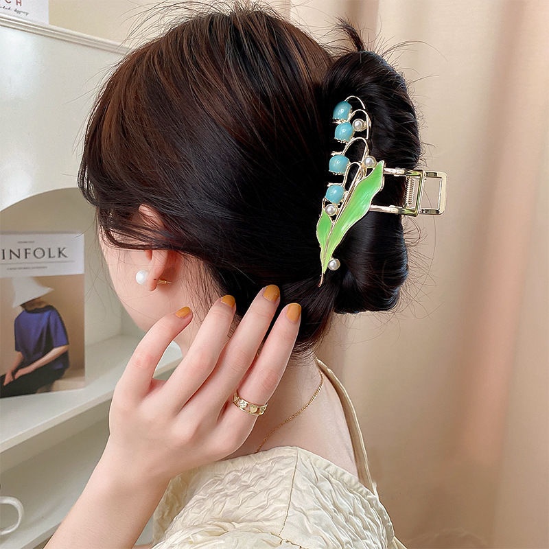 Kẹp Tóc Hình Hoa Lá Thời Trang Cho Nữ