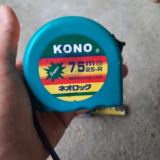 Thước mét, thước rút, thước cuộn thép Kono XỊN siêu bền 5m,7.5m