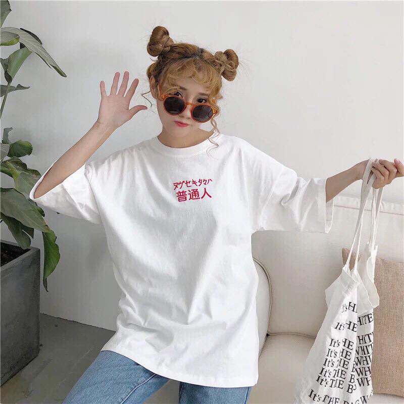 304- ÁO PHÔNG THÊU CHỮ TRUNG CHO CÁC BẠN THÍCH LẬP TEAM SIZE S-XXL | BigBuy360 - bigbuy360.vn