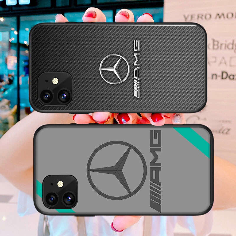 Ốp Điện Thoại Mềm Hình Mercedes Car Cho iPhone 11 Pro Max 12 Pro Max 12 Mini 13 Pro Max