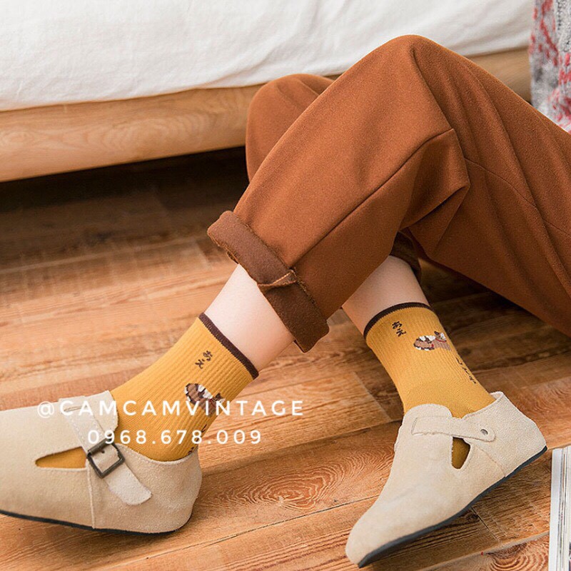 TẤT CAO CỔ NAM VỚ CAO CỔ NỮ ULZZANG XUẤT NHẬT TẤT VINTAGE