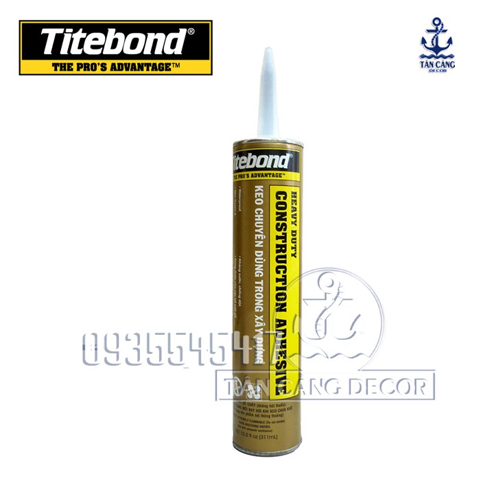 Keo Titebond Heavy Duty Chính Hãng - A100006