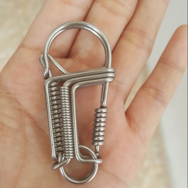 Móc khóa full inox 304