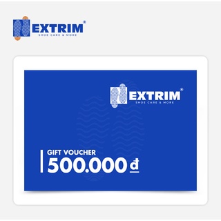 Phiếu quà tặng chăm sóc và vệ sinh giày tại Extrim 500.000 VNĐ