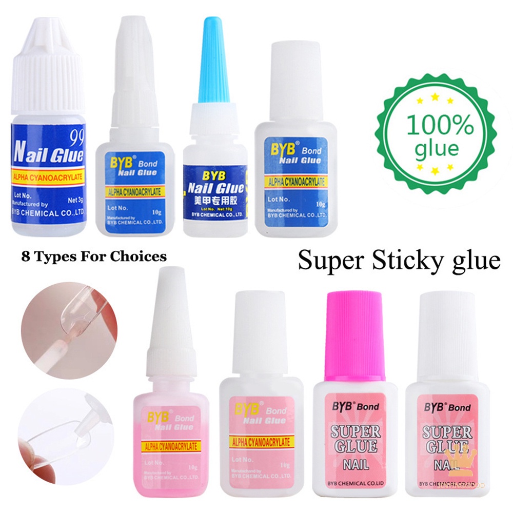 Keo Dán Móng Tay Trong Suốt Siêu Dính Chuyên Dụng