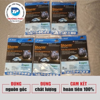 Thuốc diệt chuột Storm 0.005% (5 gói x 20 viên) (Bao bì mới)