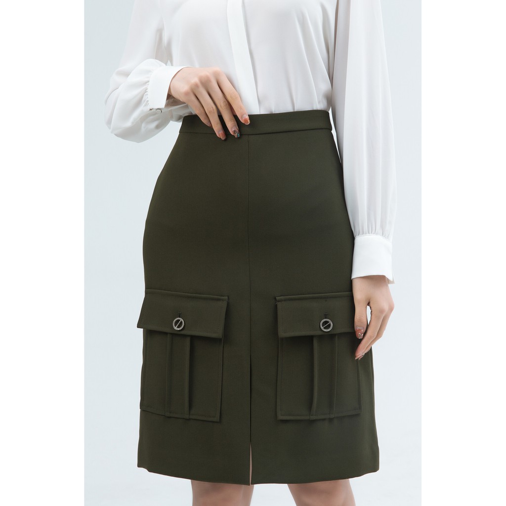 Chân Váy bút chì 2 lớp IVY moda MS 31M5068 | BigBuy360 - bigbuy360.vn