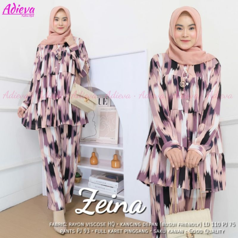 Bộ trang phục Zeina SET / RAYON VISCOSE SUPER ADEM / BIGSIZE / FULL