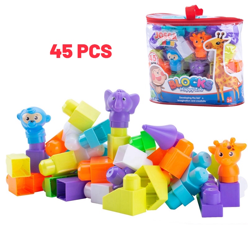 ZHAN QI TOYS Bộ đồ chơi xếp hình  kích thích trí não cho bé