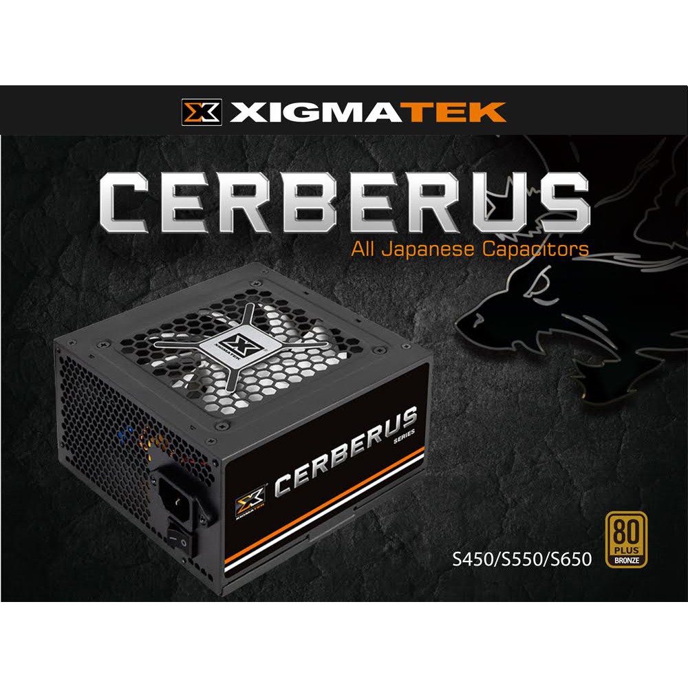 Nguồn máy tính XIGMATEK CERBERUS S450 450W (EN41121) - 80PLUS BRONZE