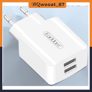 Củ sạc điện thoại 2 cổng usb earldom es-202 sạc nhanh