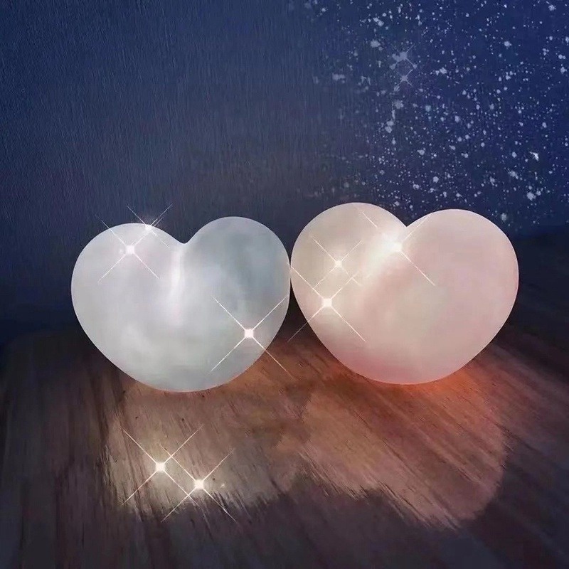 Đèn Ngủ Để Bàn Hình Mặt Trăng 3D Bảo Vệ Mắt Cho Trẻ Em