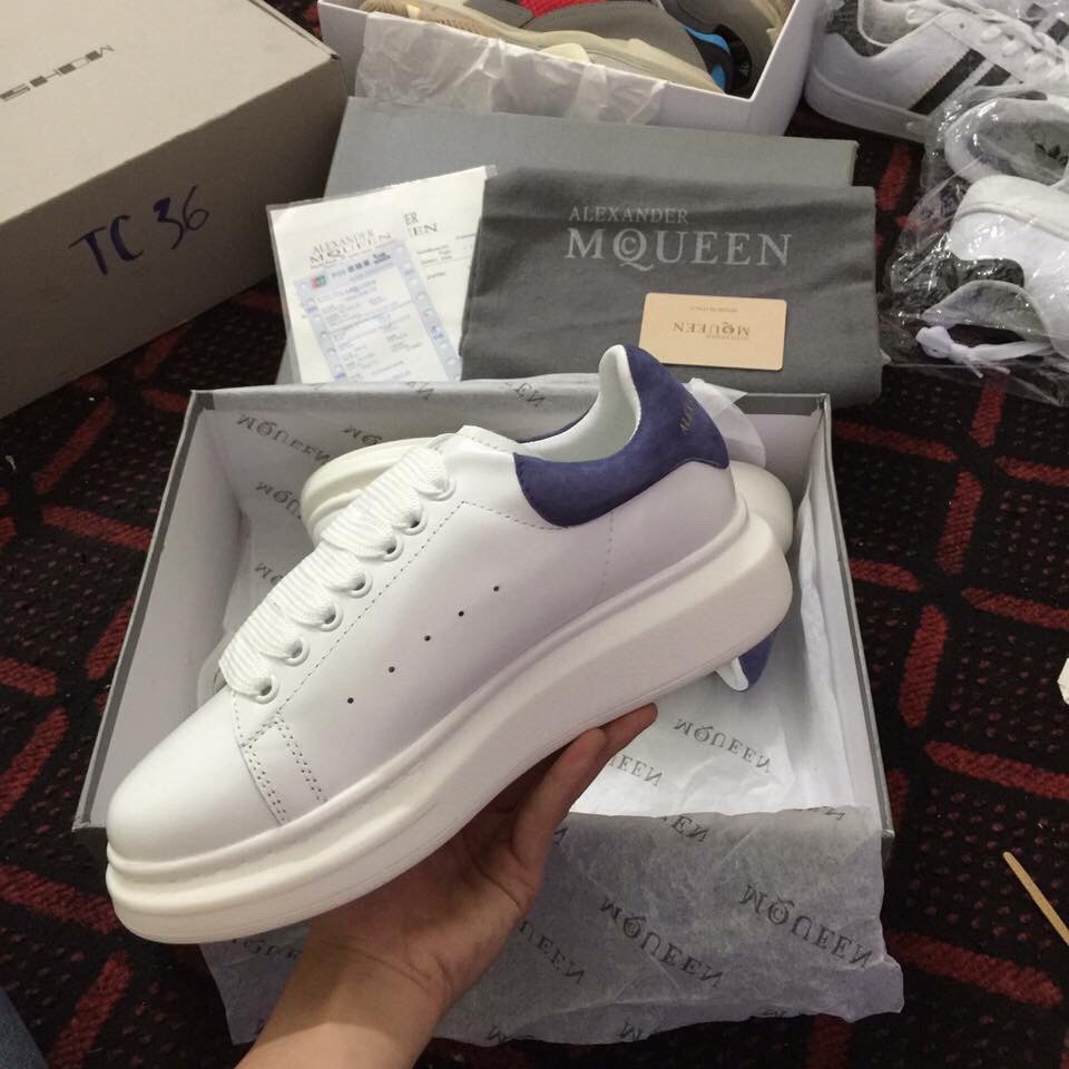 [BEST20 giảm 20k]  Giày Sneaker Alexander MC Queen (gót xanh) Cam kết chính hãng
