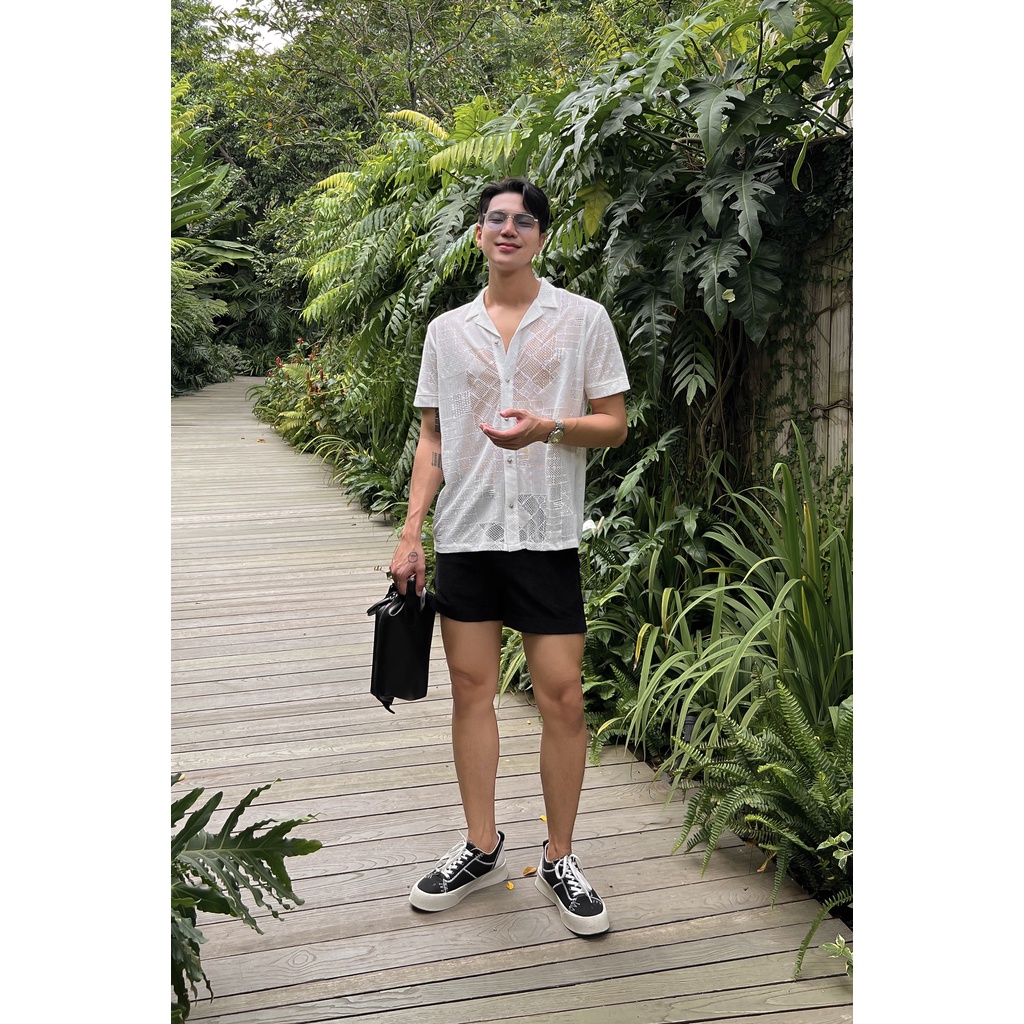 ÁO SƠ MI NAM KIỂU HÀN QUỐC TAY NGẮN - VERSI SHIRT