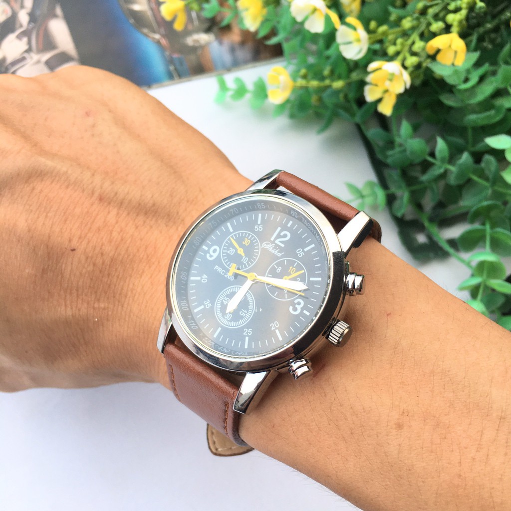 Đồng hồ đeo tay nam - xuất xứ ấn độ - combo tặng pin | BigBuy360 - bigbuy360.vn