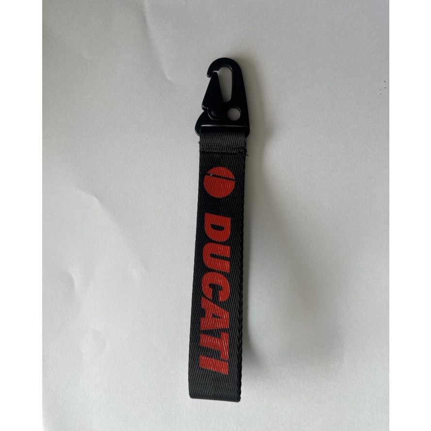 Dây móc khoá chữ A xe máy gắn chìa khoá nhiều kiễu Motul, Ducati, Red Bull, Uma Racing,Takegawa..