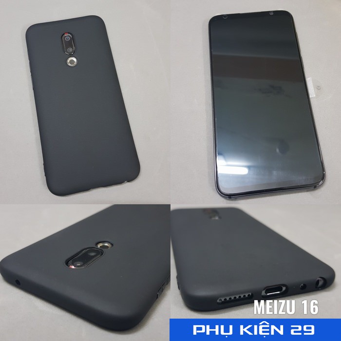 [Meizu 16] Ốp lưng silicon dẻo cao cấp Henyou