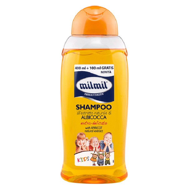 Dầu gội trẻ em an toàn dịu nhẹ Milmil Kids 500ml