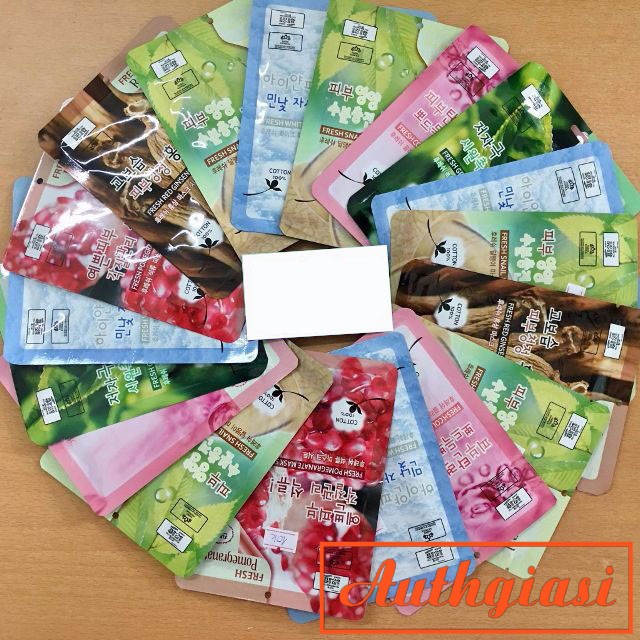 Mặt nạ 3W Clinic Fresh Mask dưỡng da hiệu quả 23ml [Nhiều Vị] | BigBuy360 - bigbuy360.vn