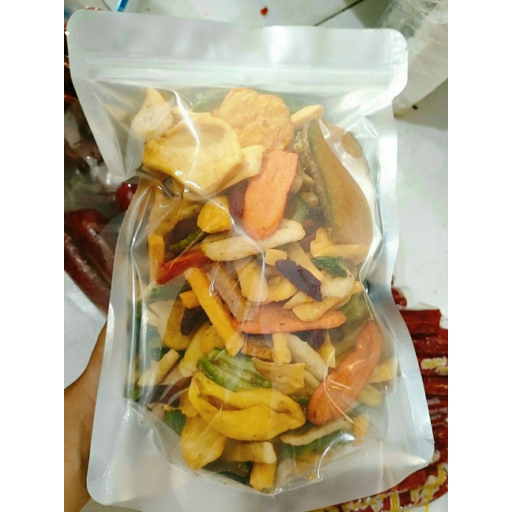 500g TRÁI CÂY SẤY LOẠI NGON