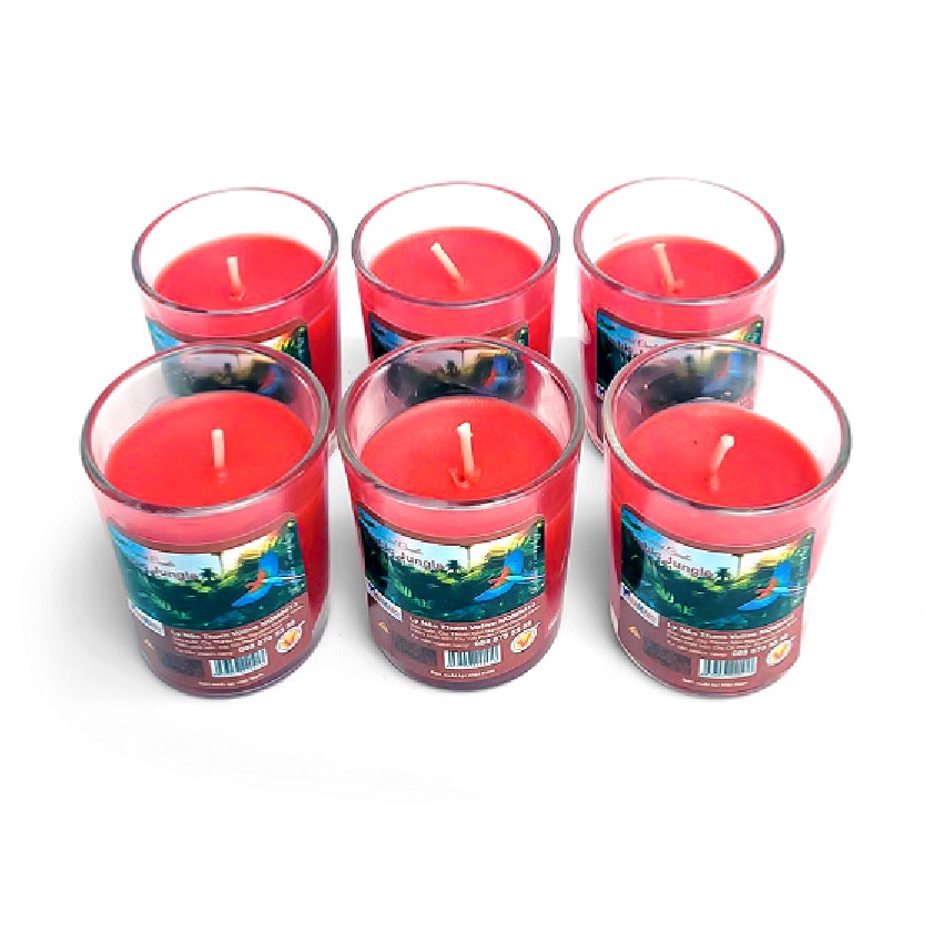 Hộp 6 ly nến thơm votive Miss Candle NQM0413 (10 mùi hương) trang trí và làm thơm phòng