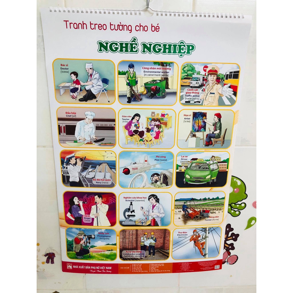 Khám Phá Thế Giới Mới: Tranh Treo Tường 16 Chủ Đề - Bộ Tranh 12 Mặt In Bóng Đẹp, Sự Sáng Tạo và Học Hỏi Cho Bé