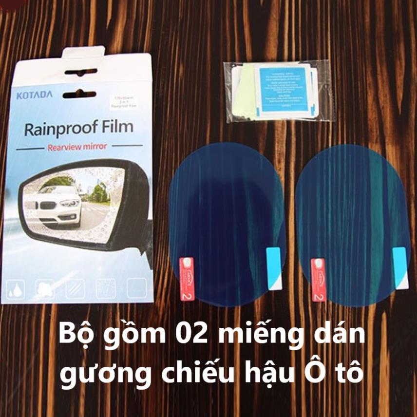 Bộ 02 Miếng dán chống bám nước gương chiếu hậu Xe hơi , xe Ô tô , Gương xe máy (Hàng cao cấp) - HS Shop Thủ Đức