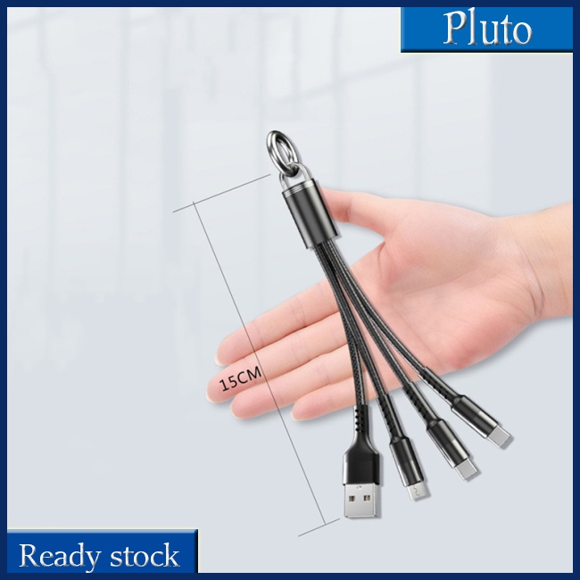 Mới Dây Cáp Sạc Siêu Nhanh 3 Trong 1 5a