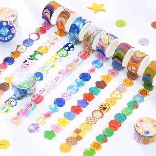 100 tấm sticker dạng cuộn