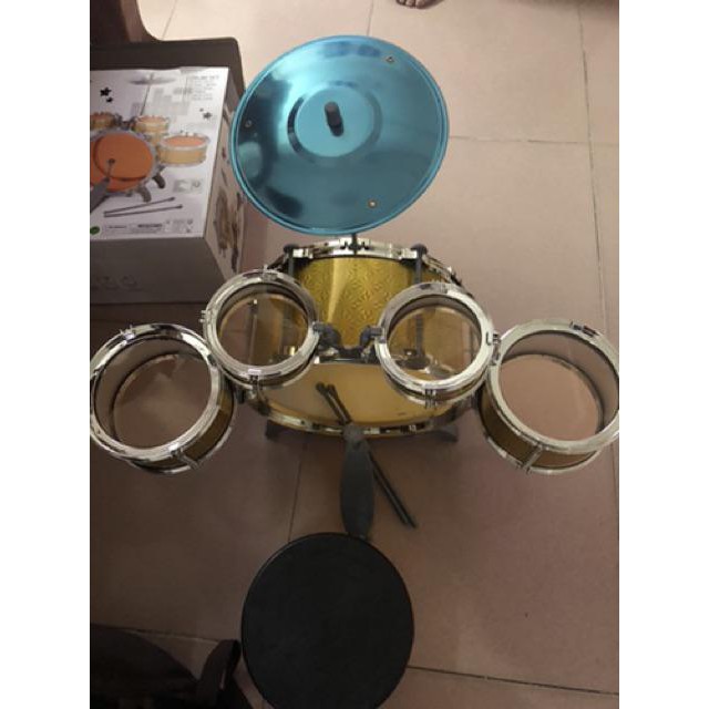 BỘ TRỐNG CHO BÉ GỒM 5 TRỐNG JAZZ DRUM(mua kèm deal sốc)