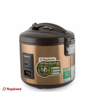 Nồi cơm điện nắp gài 2.8l nagakawa nag0121 thích hợp gia đình 6 - 8 người ăn