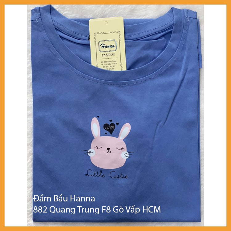 [SIZE 40-60KG] Áo bầu thun cotton loại 1 cao cấp thoáng mát không xù co dãn thoải mái free size 40-60kg dễ chịu