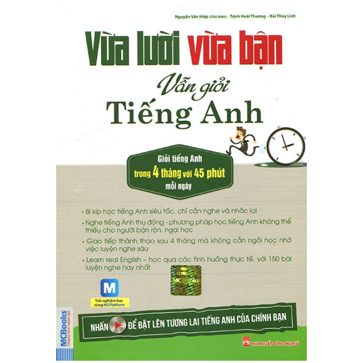 Sách - Vừa Lười Vừa Bận Vẫn Giỏi Tiếng Anh