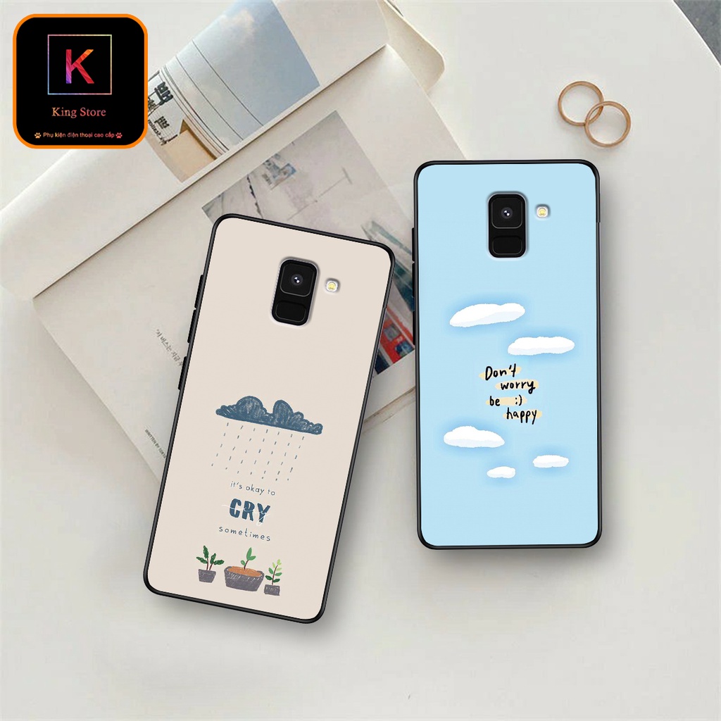 Ốp lưng Samsung A8 2018 - A8 Plus - A8 Star - Ốp Samsung in hình BlueSky - Chất liệu TPU chống sốc bảo vệ lưng máy