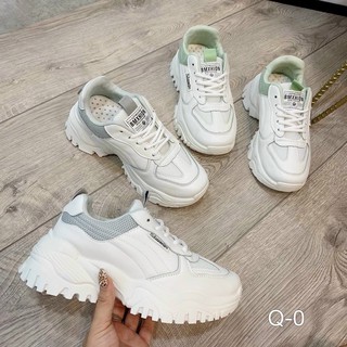 Bata đế thô, viền phối, đế cao 5p, chất da mềm êm có lớp lót thoáng khí xịn xò