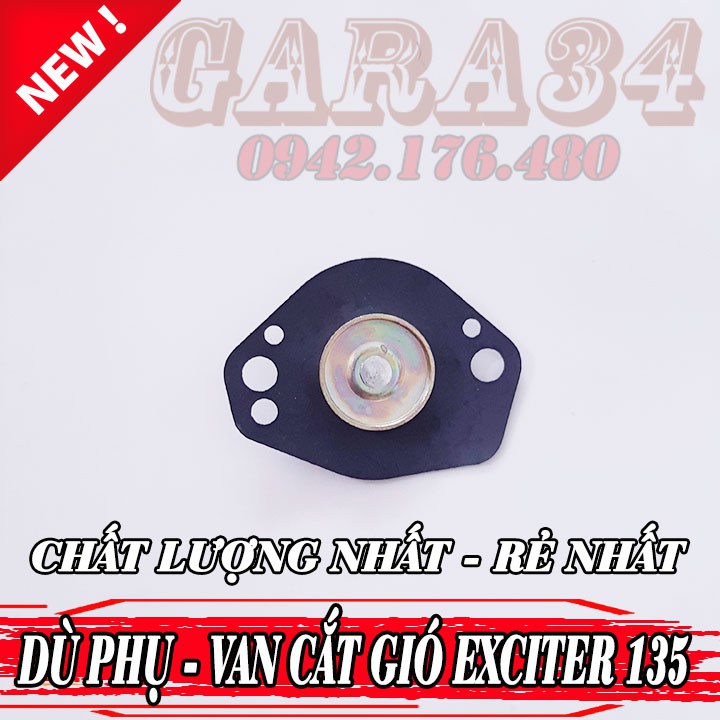 DÙ PHỤ EXCITER 135 - VAN CẮT EXCITER 5 SỐ