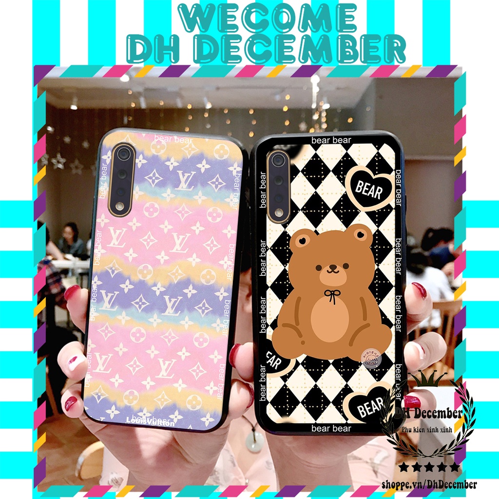 Ốp lưng Vivo S1 in hình 3D GẤU HỒNG-GẤU BE3R -XINH XẺO CỰC ĐẸP