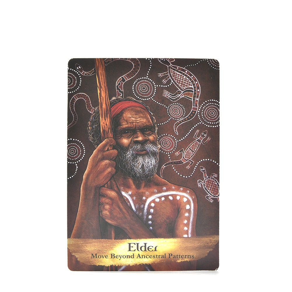 Bộ bài tarot 55 lá thiên thần và tổ tiên phiên bản tiếng Anh