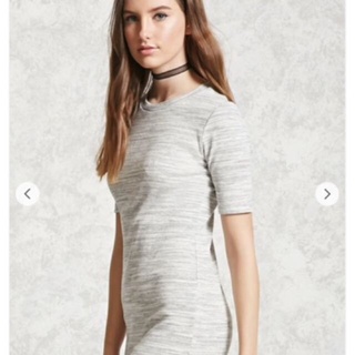 Váy liền bodycon forever21 striped