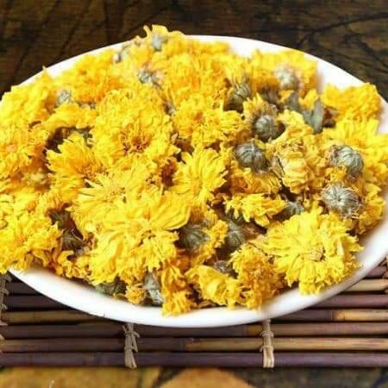 Trà Hoa Cúc Vàng (100g hoa cúc vàng sấy khô tự nhiên)
