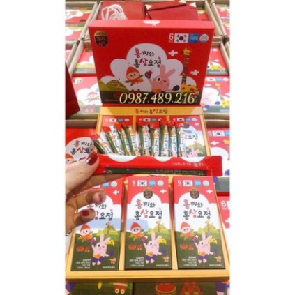 [ Hàng Mới Về ] HỒNG SÂM BABY HONGKI HONGKKI, 30 Gói 20ml