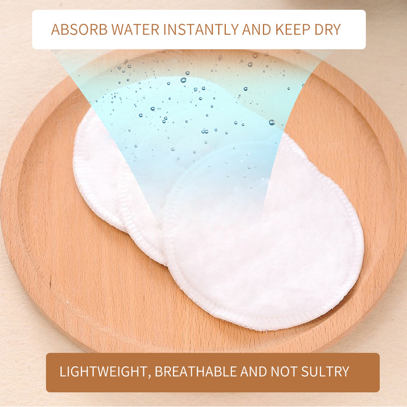 (Hàng Mới Về) 1 Miếng Bông Tẩy Trang Bằng Vải Tre Tự Nhiên Có Thể Tái Sử Dụng