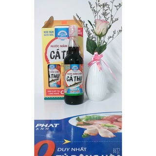 Mắm chắt Cá thu - Nước mắm chắt nguyên chất Cát Hải chính hãng 100%