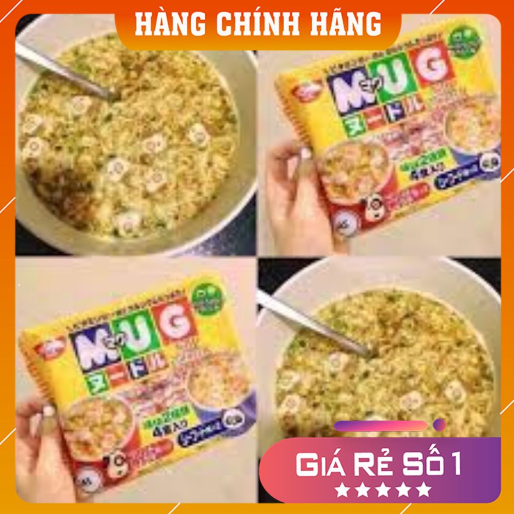 Mì MUG Nhật Ăn Liền Cho Bé Date mới nhất 10/2021