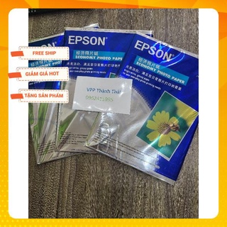 Giấy in ảnh epson a4 -a5 ĐL200 - giấy in ảnh hoa cúc 20 tờ / tập